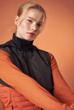 Craft Women's Lumen Subzero Jacket - Buff/Black (1907698-699999) -Sports Fashion Store lhOlHgNs