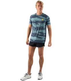 Rabbit Men's EZ Tee Perf SS | Trail -Sports Fashion Store rabbit mens ez tee perf ss orion blue 2