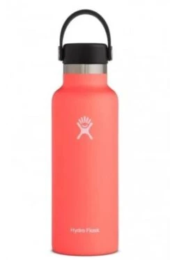 Hydro Flask 18 Oz Standard Mouth Bottles W/ Flex Cap (S18SX) 29 Hydro Flask 18 Oz Standard Mouth Bottles W/ Flex Cap (S18SX) -Sports Fashion Store s18sx2 hibiscus