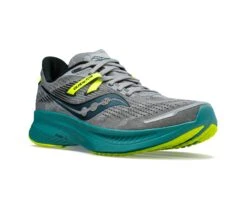 Saucony Men's Guide 16 -Sports Fashion Store saucony mens guide 16 running shoe gray green 1