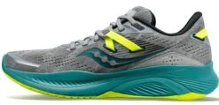 Saucony Men's Guide 16 -Sports Fashion Store saucony mens guide 16 running shoe gray green 2
