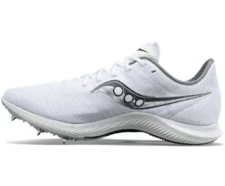 Saucony Men's Velocity MP Track Spike -Sports Fashion Store saucony mens track spike white silver 1