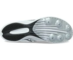 Saucony Men's Velocity MP Track Spike -Sports Fashion Store saucony mens track spike white silver 3