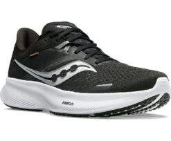 Saucony Women's Ride 16 -Sports Fashion Store saucony womens ride 16 black white 4