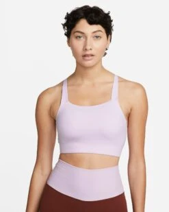 Nike Women's Dri-FIT Swoosh Luxe Sports Bra (CJ0544) -Sports Fashion Store swoosh luxe womens medium support padded sports bra qZgDMT