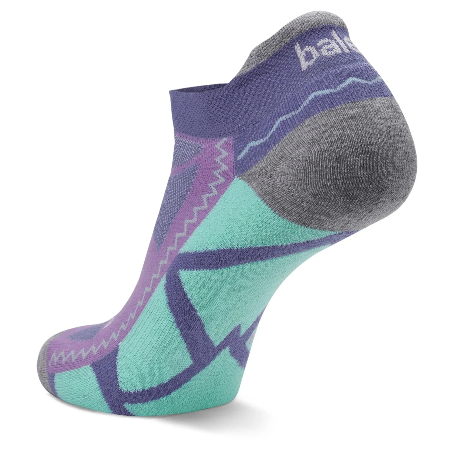 Balega Women's Grit And Grace Beautiful Warrior Running Socks - Violet (7496-6636) 5 Balega Women's Grit And Grace Beautiful Warrior Running Socks - Violet (7496-6636) - Image 3