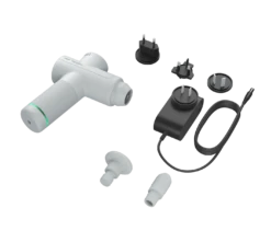 Hyperice Hypervolt GO 2 Massage Device - White (55200-001-00) 10 Hyperice Hypervolt GO 2 Massage Device - White (55200-001-00) -Sports Fashion Store whats included hypervolt go 2