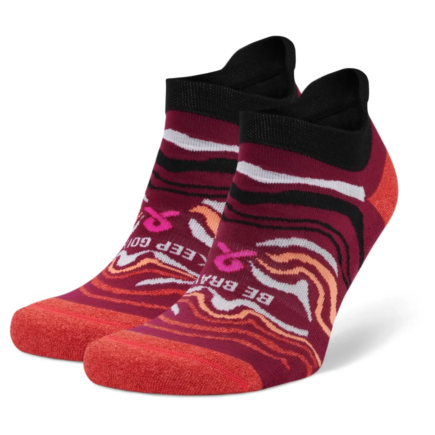 Balega Women's Grit And Grace Be Brave Keep Going Running Socks - Wildberry (7495-0869) 7 Balega Women's Grit And Grace Be Brave Keep Going Running Socks - Wildberry (7495-0869) - Image 5