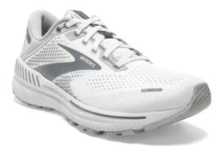 Brooks Women's Adrenaline GTS 22 - White/Oyster/Primer Grey (1203531B134) 7 Brooks Women's Adrenaline GTS 22 - White/Oyster/Primer Grey (1203531B134) -Sports Fashion Store www brooksrunning com 120353 134 o adrenaline gts 22 womens cushion running shoe 1