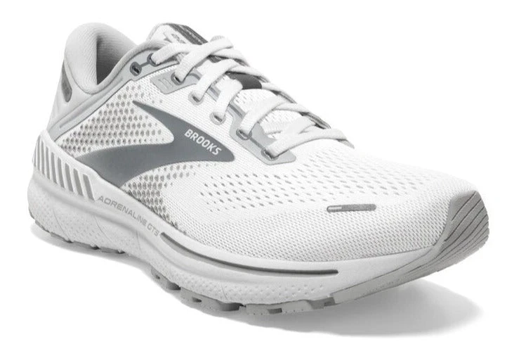 Brooks Women's Adrenaline GTS 22 - White/Oyster/Primer Grey (1203531B134) 5 Brooks Women's Adrenaline GTS 22 - White/Oyster/Primer Grey (1203531B134) - Image 3