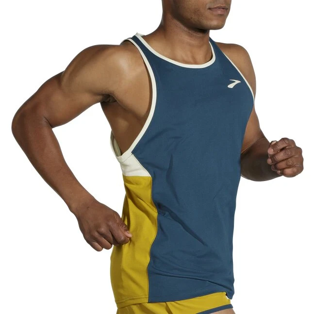 Brooks Men's Atmosphere Singlet 8 Brooks Men's Atmosphere Singlet - Image 7