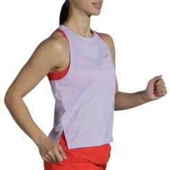 Brooks Women's Sprint Free Tank (221535) -Sports Fashion Store www brooksrunning com 221535 554 mv sprint free tank womens sleeveless running top